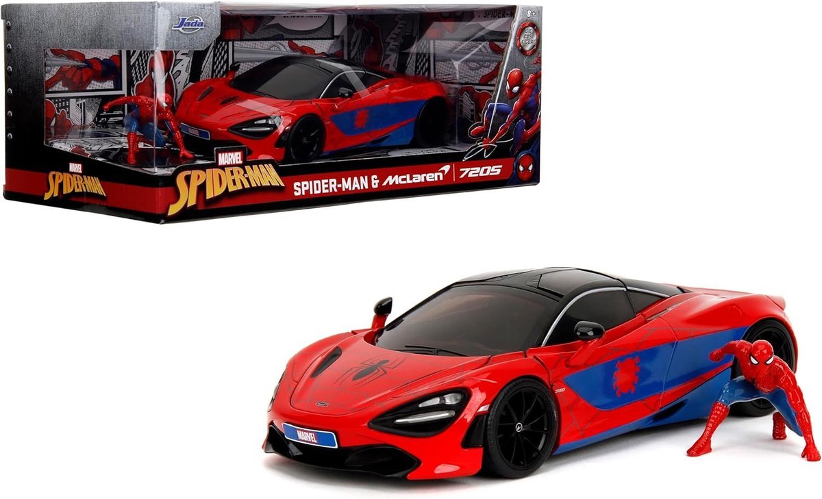 McLaren 720S & Spiderman