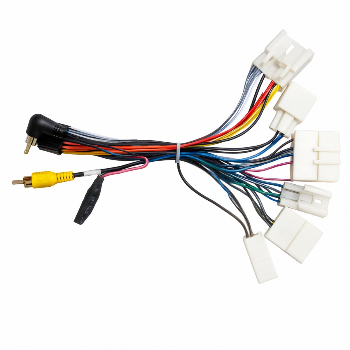 16-Pins verloopkabel geschikt voor Toyota Aygo | Plug & Play | Ondersteunt Originele Camera & Stuurbediening