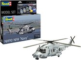 Revell Modelbouwpakket Militaire voertuigen - 63784 NHI NH90 NFH Navy - Europese Maritieme Helikopter - Model Set Plastic - 1:72 - Modelbouw