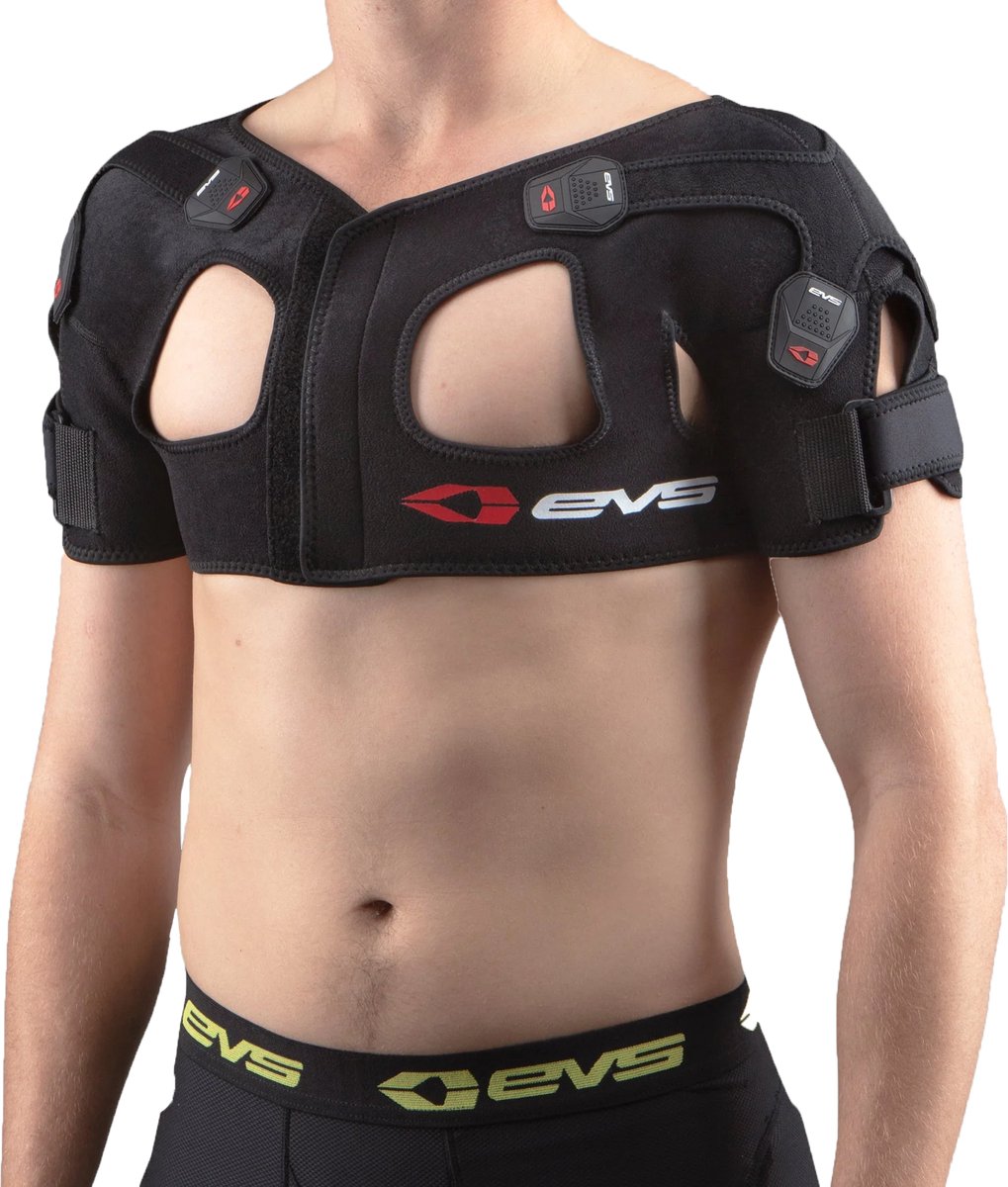 EVS Schouderbrace Stabilisator SB05 - Zwart - Links & Rechts (dubbelzijdig) - XXL (vanaf 116 cm)