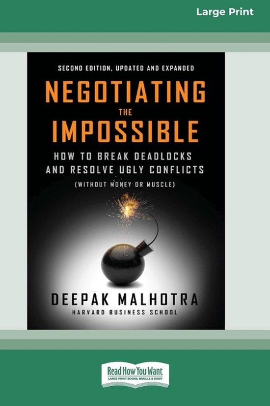 Negotiating the Impossible, Second Edition - cover