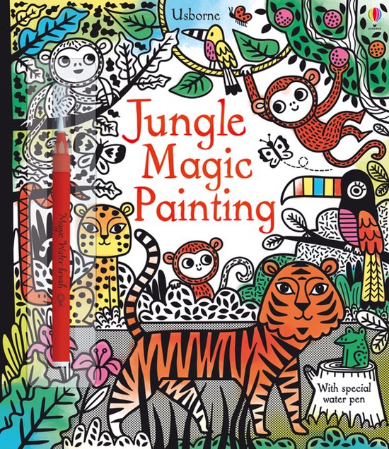 Jungle Magic Painting Book - cover