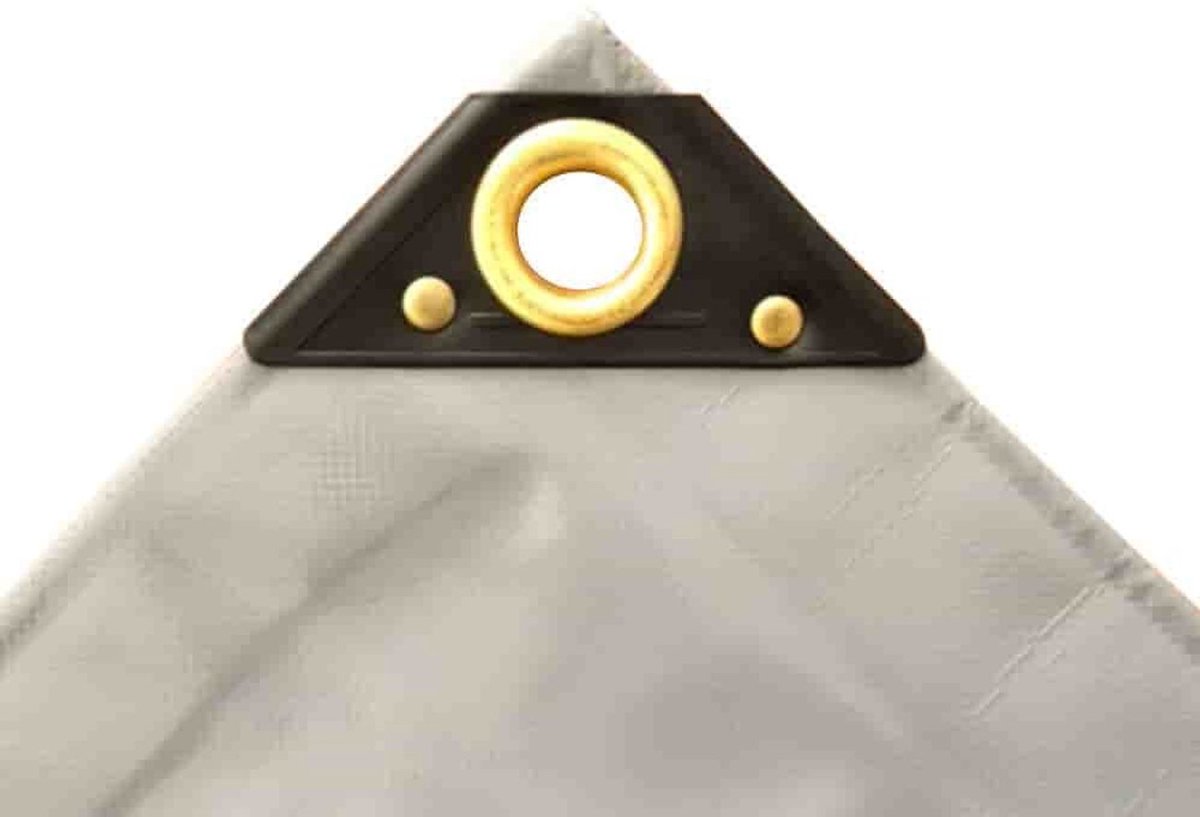 grijs 650 g/m² PVC 4 x 8m (32m²) Zeil