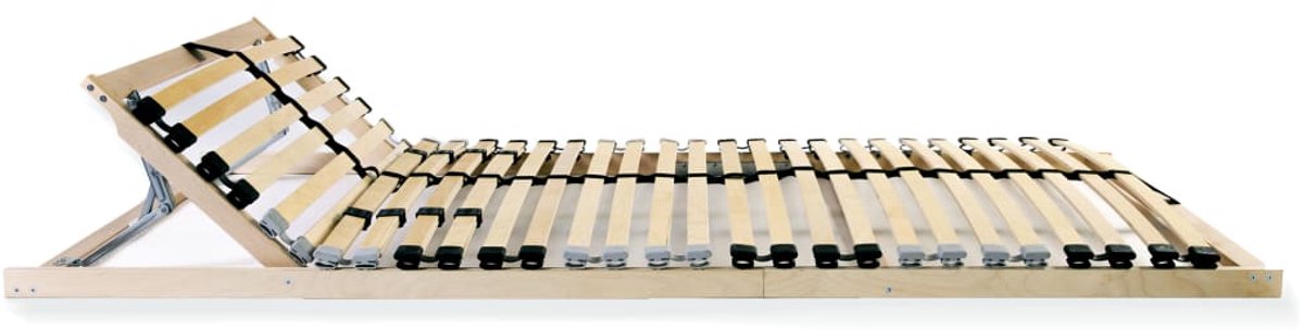Tweepersoonsbed | Dubbelbed | Volwassenenbed | Lattenbodem met 28 latten 7 zones 140x200 cm