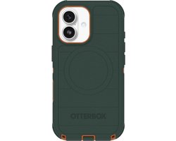 Otterbox Defender Pro Geschikt voor iPhone 17 hoesje - magnetisch Camera Control Backcover - Groen