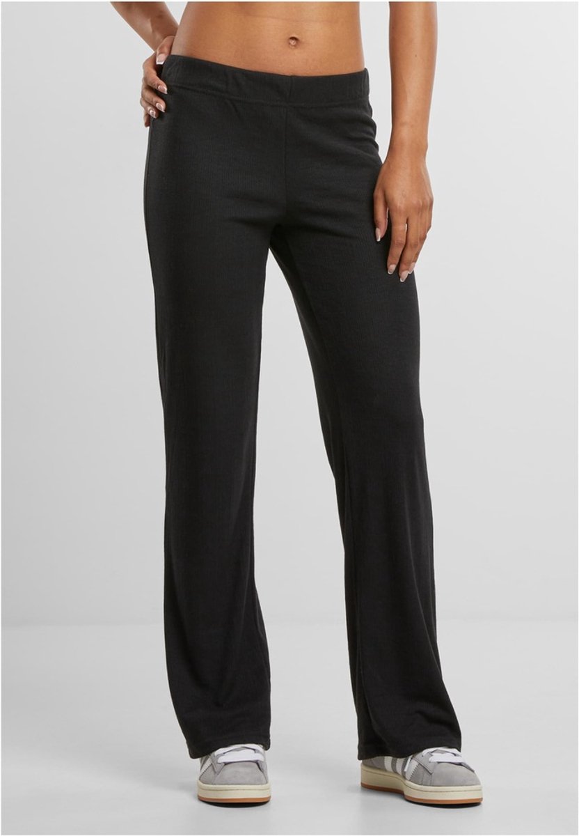 Urban Classics Rib Dames Stoffen broek – XS Zwart