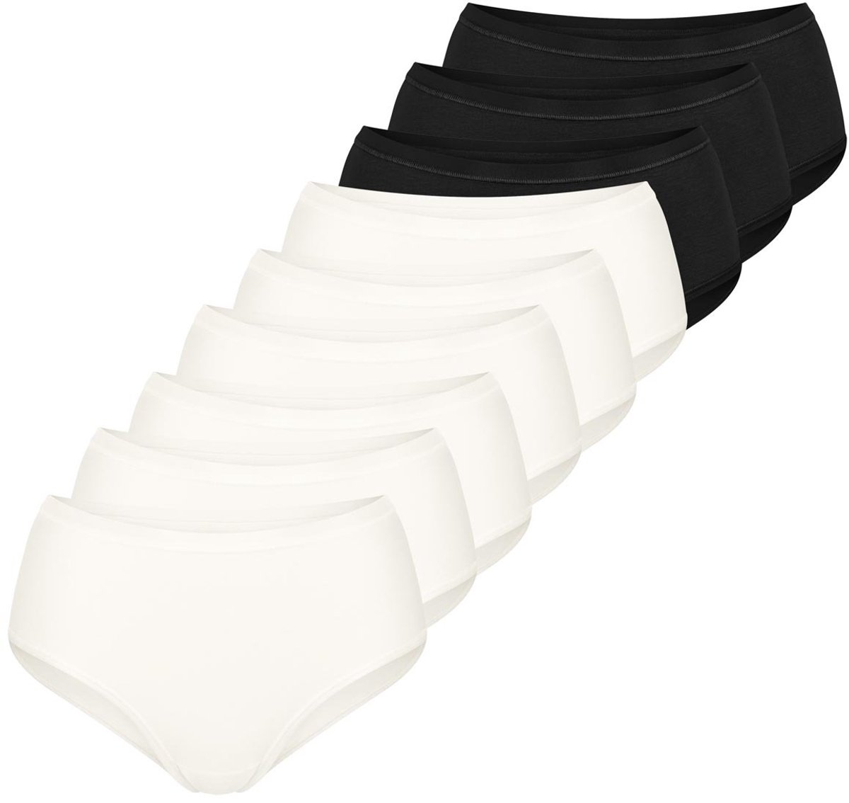 sloggi Dames midi slip 9 pack GO Daily Cotton