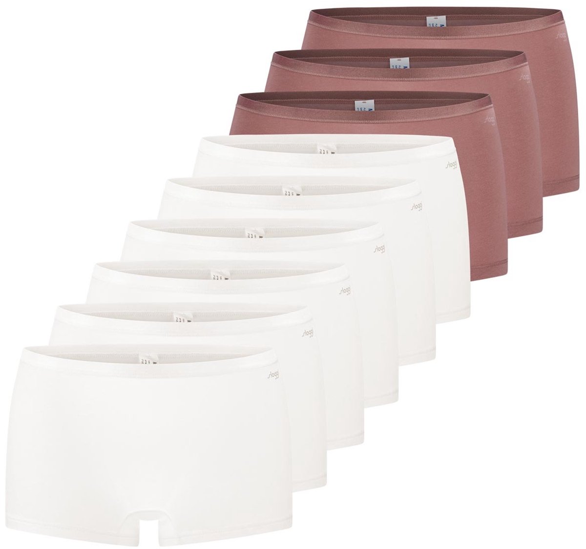 sloggi Dames shorts slip 9 pack GO Daily Cotton