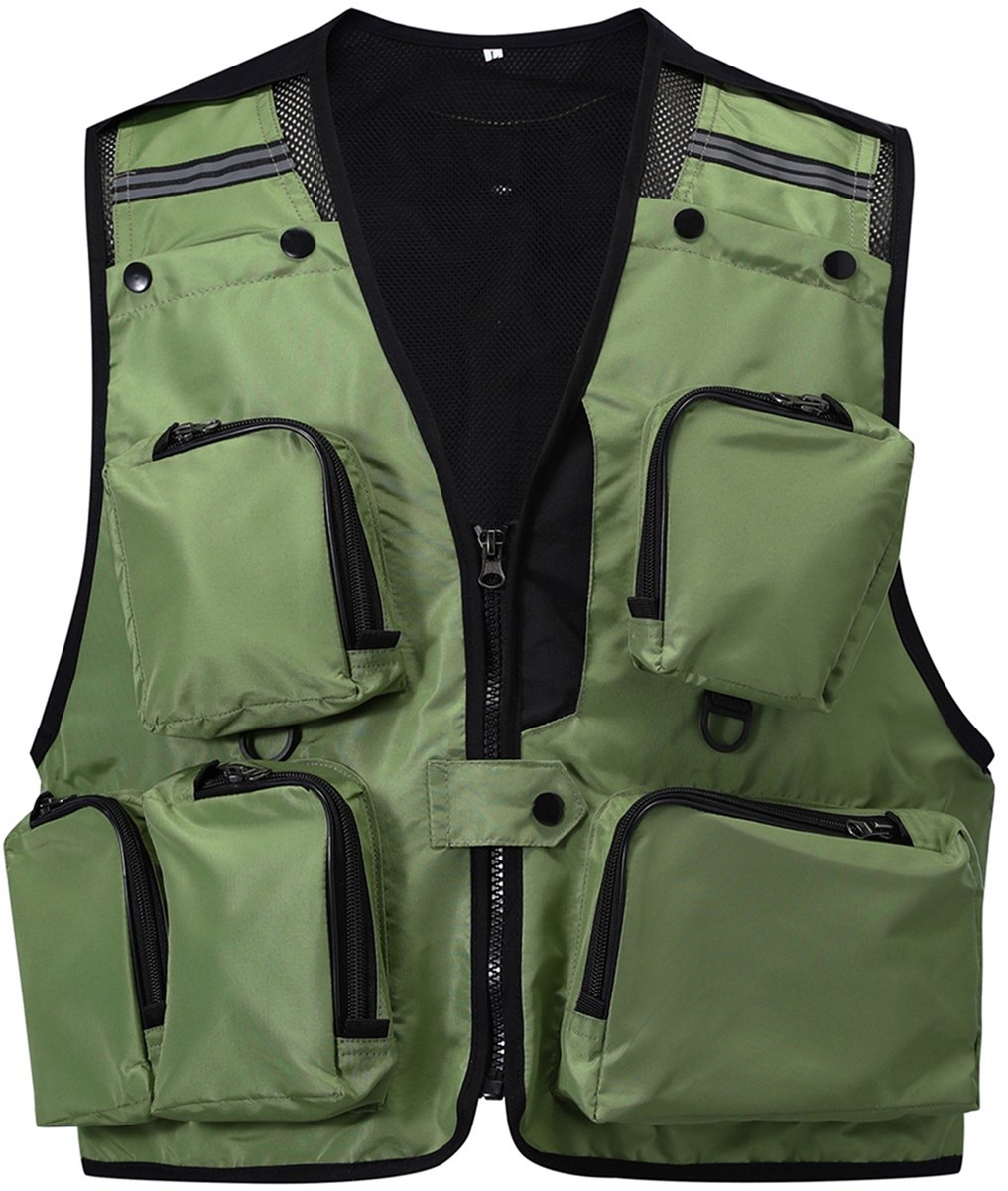 YOUTHUP Heren Duurzaam outdoorvest - Waterafstotend - XL