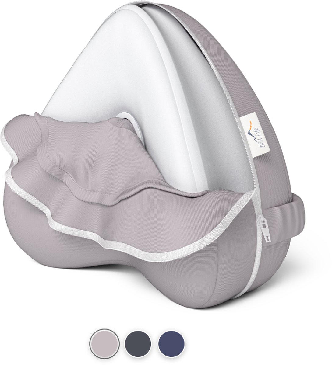 Best Life Kussensloop Kniekussen - Verkoelend - Beddengoed - Beige