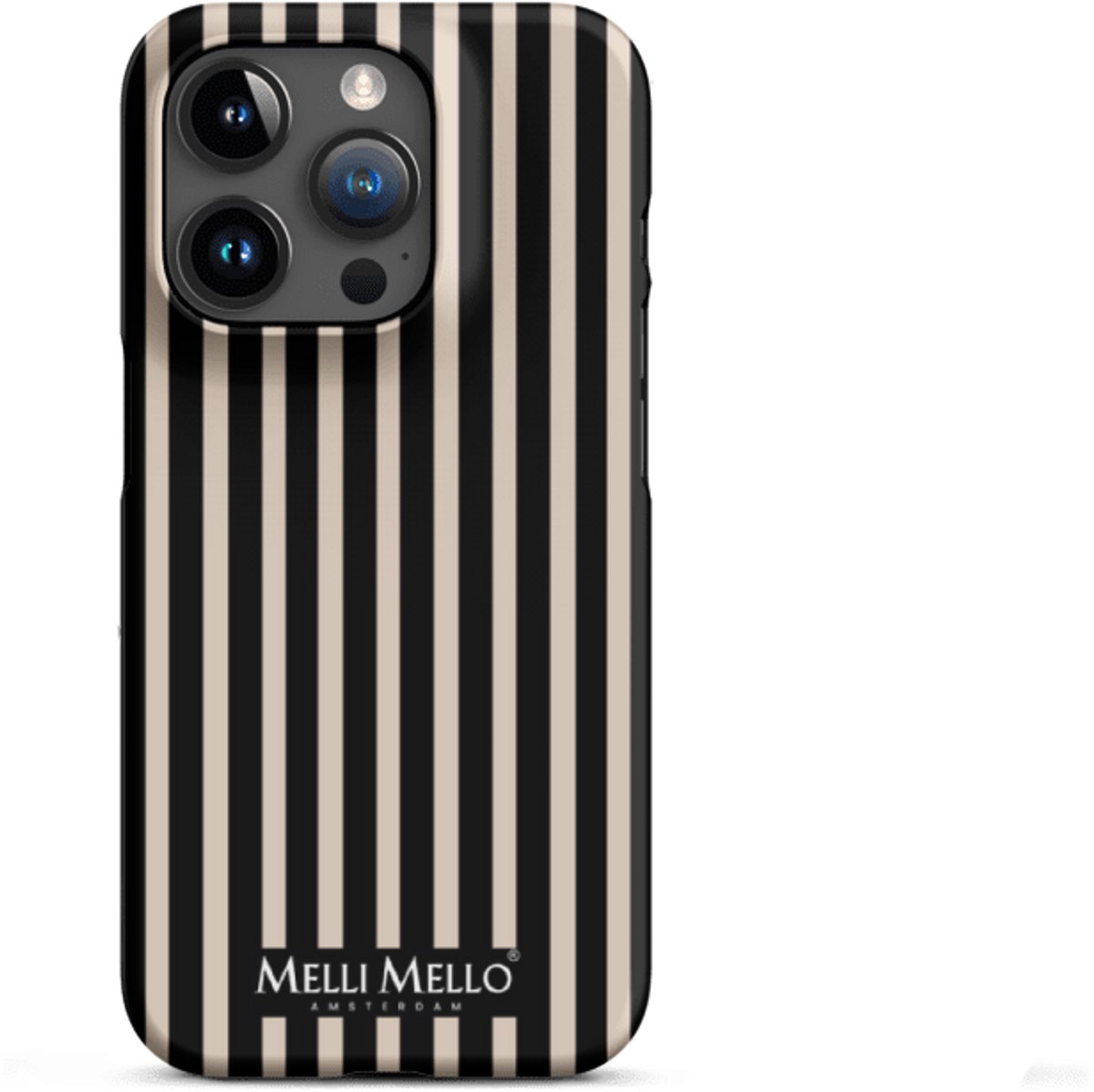 Melli Mello Telefoonhoesje Midnight Lines (Hard Case) - Apple iPhone 15 Pro