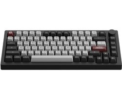 AKKO 5075B Plus Dracula Castle V3 Cream Yellow Pro Switch RGB Draadloos Hotswap - Mechanisch Gaming Toetsenbord
