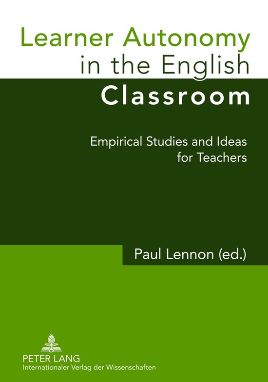 Learner Autonomy in the English Classroom - cover