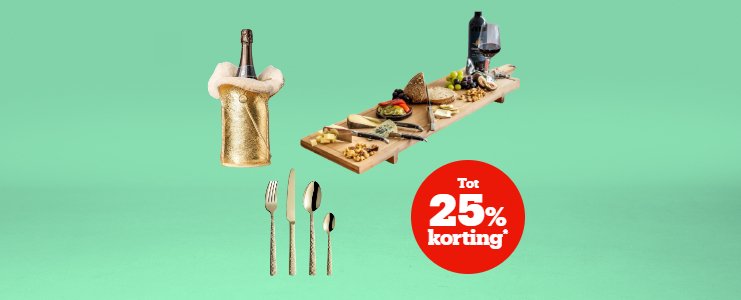 Tot 25% korting*