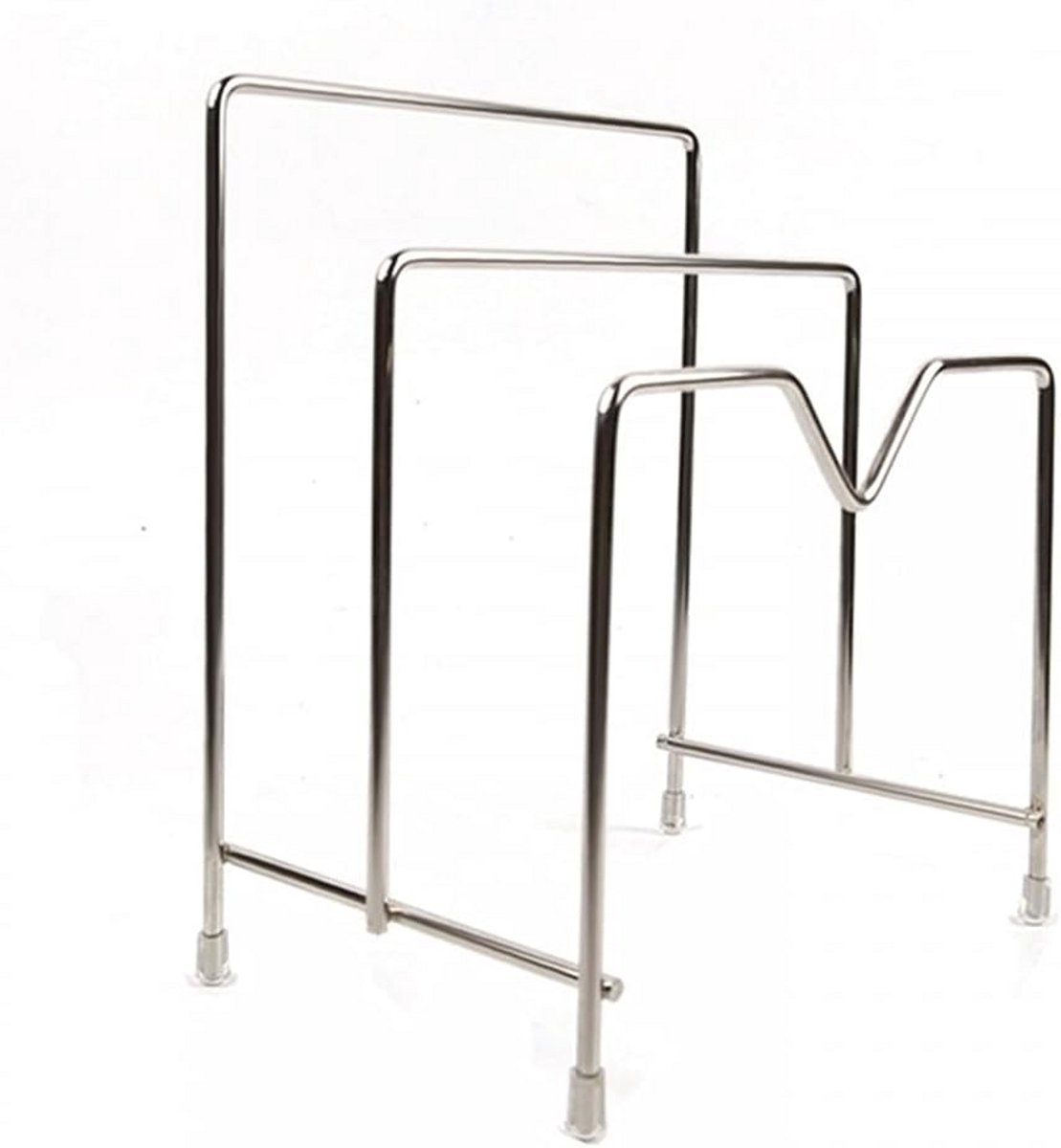 Keuken Bakvormen Organizer voor Potten en Pannen - Snijplank Houder met Antislip Basisk