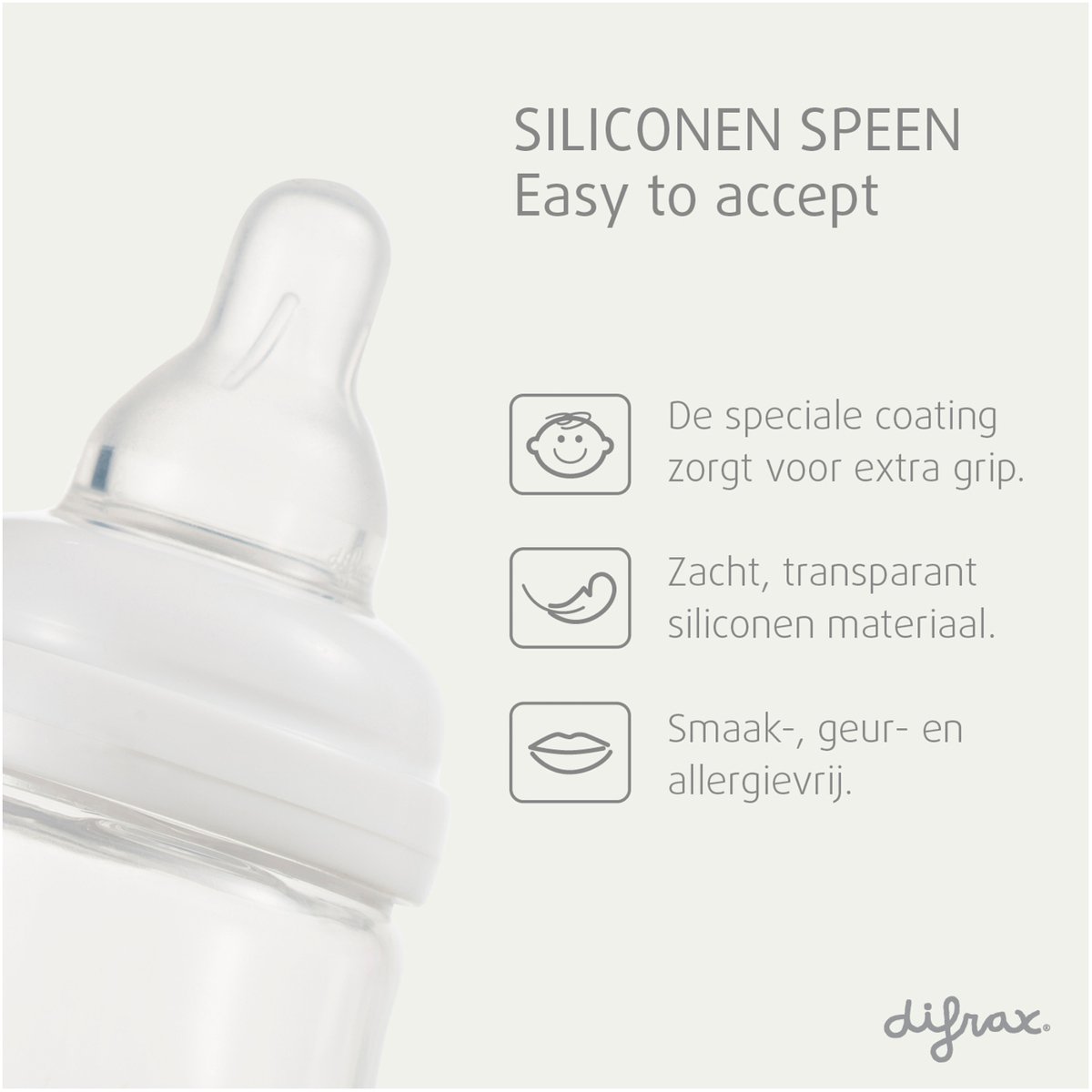 Difrax S-fles Natural 250 ml