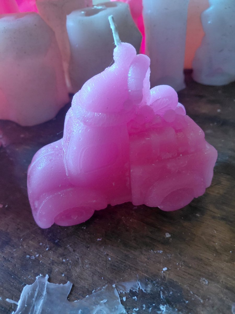starwolf, kerst, kerstmis, kaars, roze, kerst truck, geschenk, uniek, decoratie