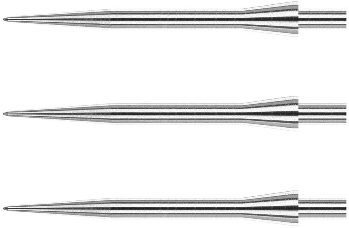 Winmau Velocity Silver Effect Dartpoints 32 mm