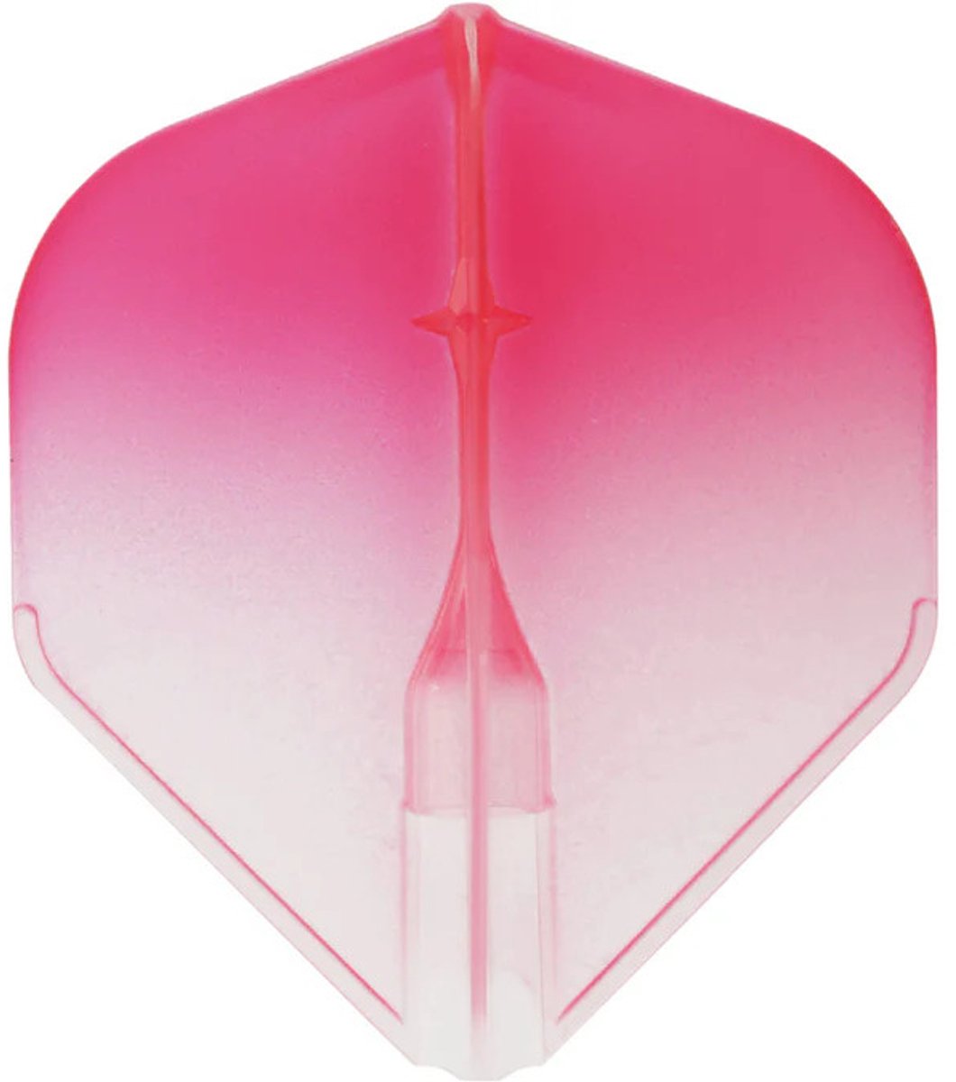 L-Style EZ L1 Standard 2-Tone Clear White Red - Dart Flights