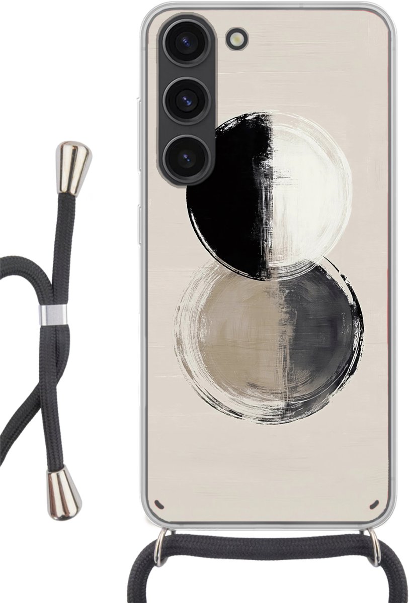 Cirkels - Strepen - Minimalistisch - Zwart