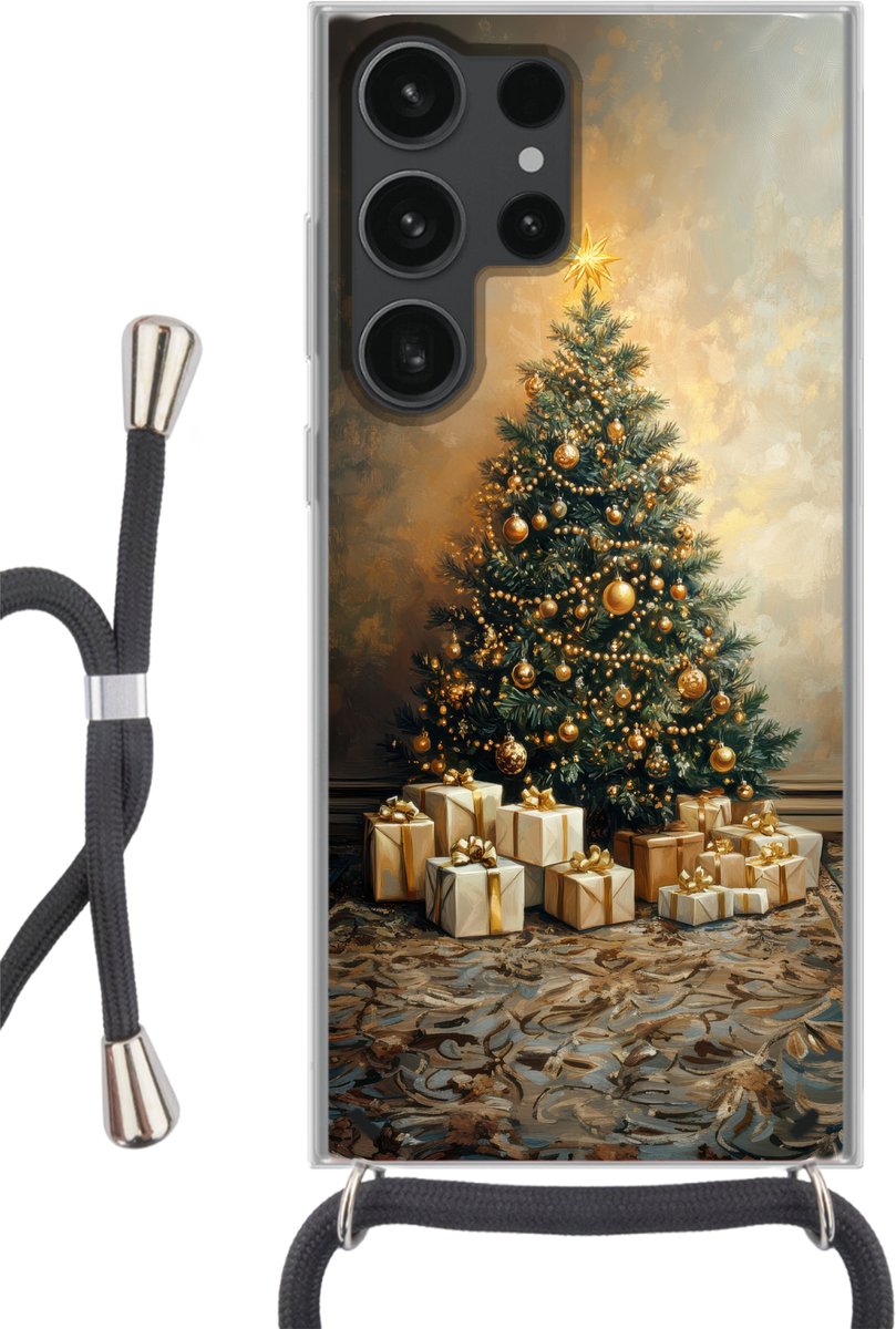 Kerstboom - Cadeaus - Goud