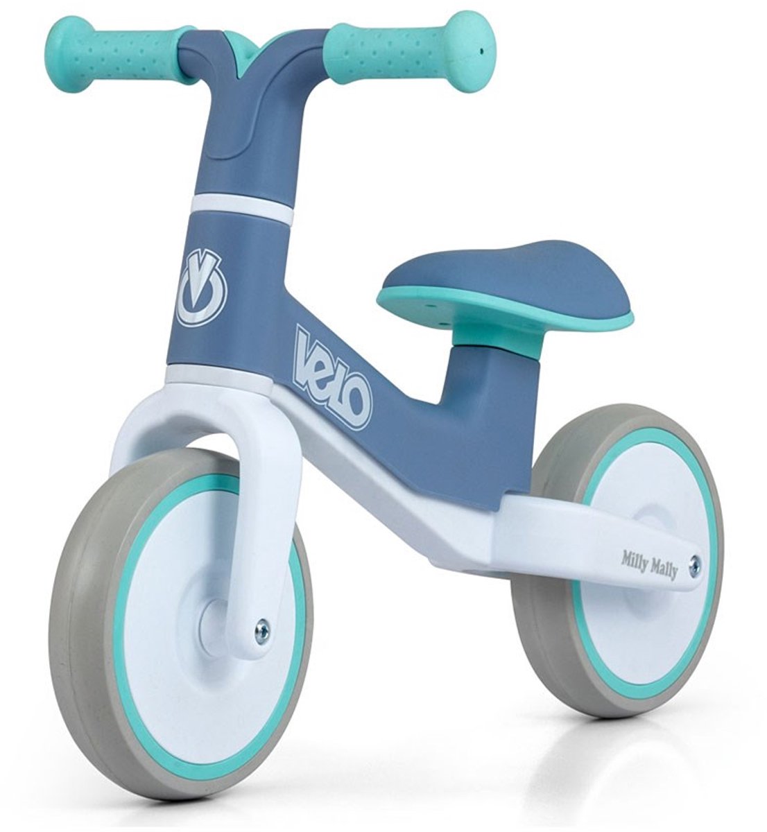 Milly Mally Velo loopfiets mint kunststof 18+ maanden - Loopfiets