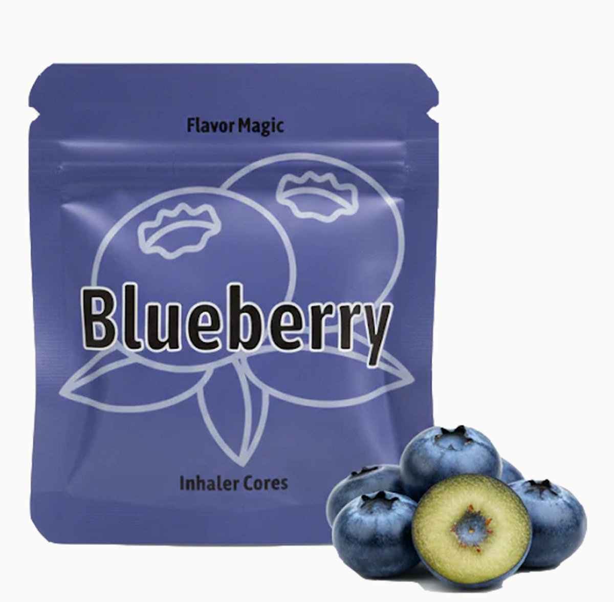 La Vida Luxe Airvaper Breeze smaakpods ( spice sticks ) - Blueberry - Airvaper Breeze Navullingen - 1 zakje met 3 Stuks - Natuurlijk & Verfrissend - Goed voor ca. 2 weken