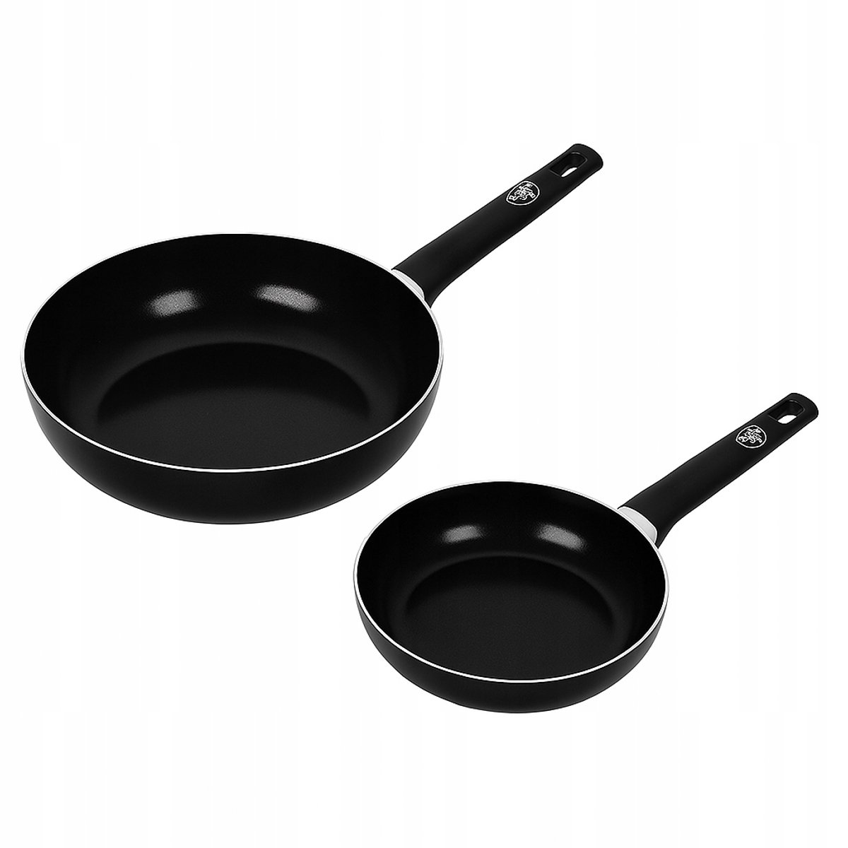 Keramische Pannenset 20/28 cm Zwart - Anti-aanbak & Inductie