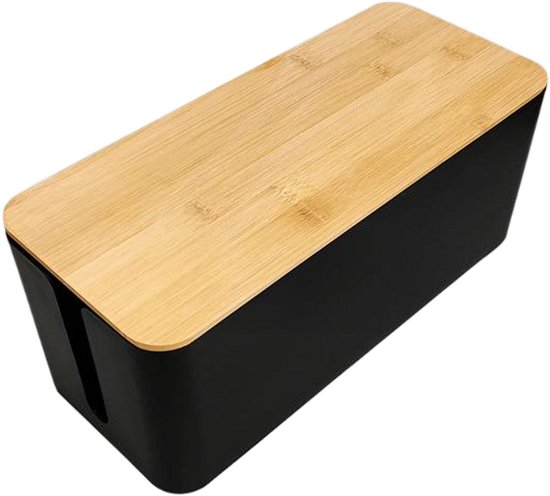 Bamboe Opbergdoos Met Uitneembaar Dienblad Afsluitbare Houten Opbergdoos Binnen 24 Uur Goed Verzonden