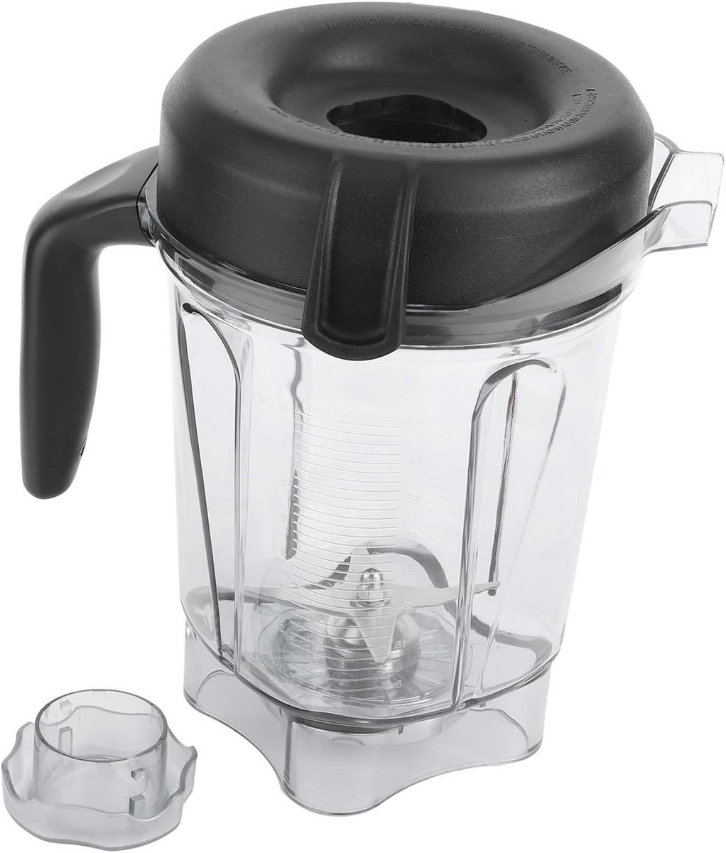 CSGoods - Transparante 64oz Blenderkan met Mes - Vervangende Bekerpot voor G-serie Blender - Voedselblendercontainer met 2L Capaciteit
