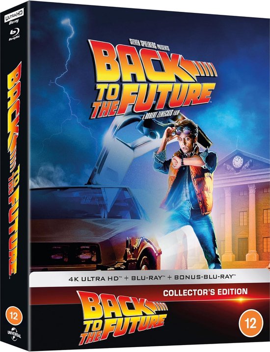 Back to the Future - Limited Collector's Steelbook - 4K Ultra HD + Blu-ray - Import