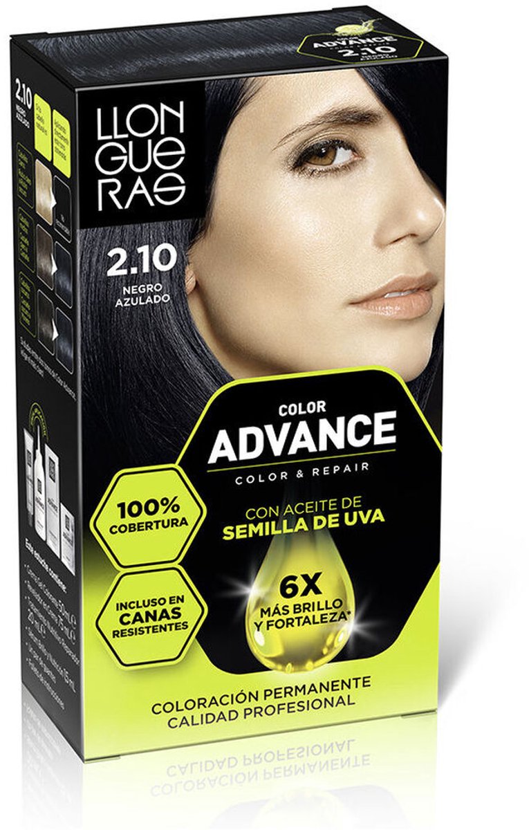Permanente kleur Llongueras COLOR ADVANCE Nº 2,10