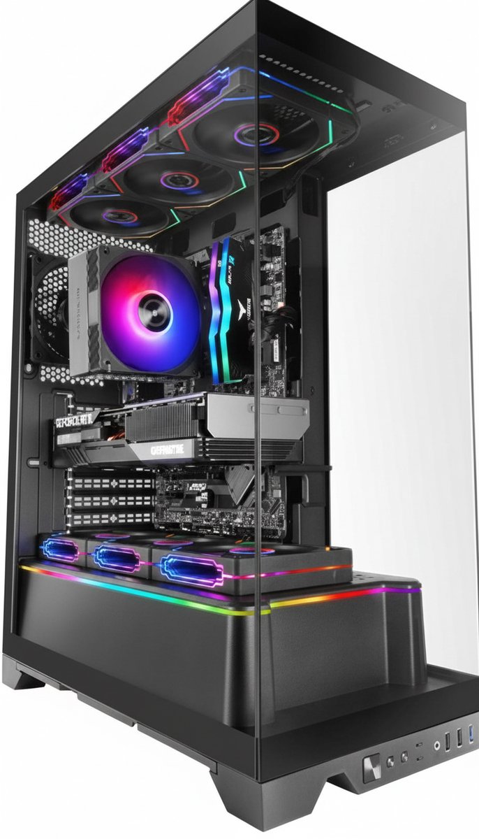 AMD Ryzen 7 9700X processor RGB Game Computer / Gaming PC - Gigabyte Radeon RX 9060 XT Gaming 16GB OC Videokaart - 1TB M.2 SSD - 16GB RAM - Win11 PRO - WIFI - 850 Watt - AMD - €1.326,00