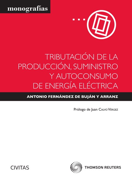 Tributación de la producción, suministro y autoconsumo de  ... - cover