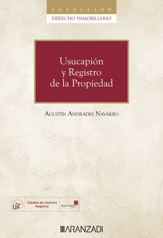Usucapión y Registro de la Propiedad - cover