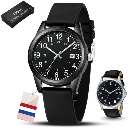 Montre pour homme Tyme Berlin - 40 mm - Montres pour homme - Montre-bracelet - avec emballage cadeau
