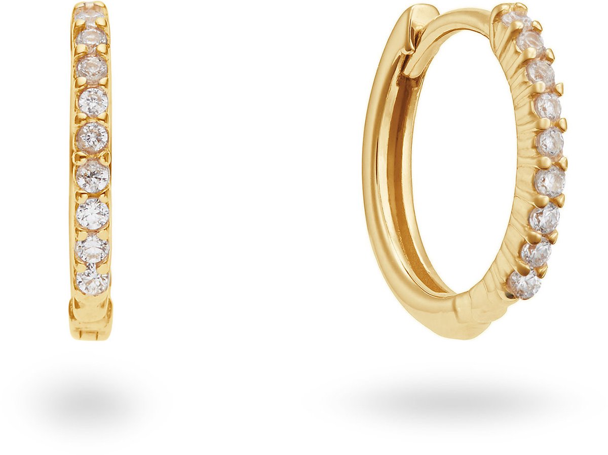 Klapoorringen 1 Rij CZ M 925GP