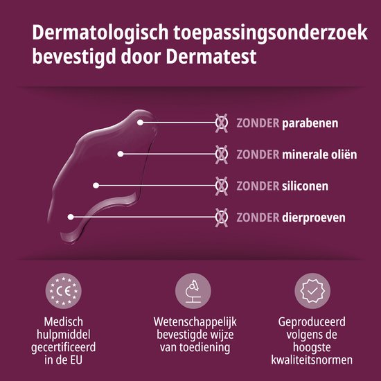 Gel hémorroïdaire Evolsin en goutte, sans parabènes, huiles minérales, silicones ou tests sur animaux. Certifié médicalement.