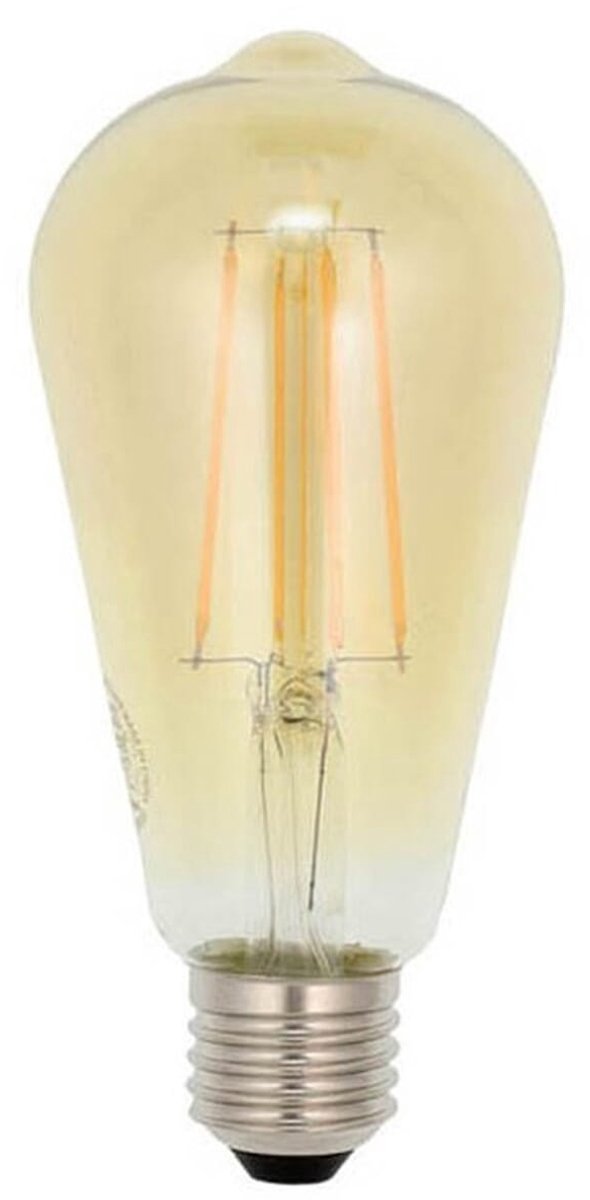 VITO LED Filament Edisonlamp ST64 E27 - 8W (vervangt 60W) - 800lm - 2500K - Extra Warm Wit - Ø64mm - 220-240V - Energiezuinig