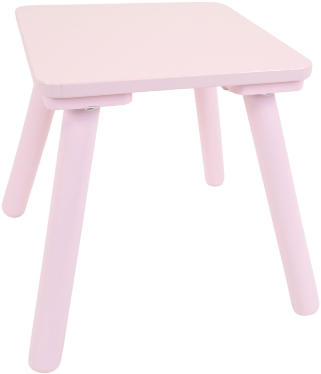 Bandits & Angels Kinder Kaptafel Sofia Roze Met Spiegel en Lampjes voor Meisjes vanaf 3 jaar - Houten Make-Up Tafel - Kaptafel Inclusief Krukje - Voor Kinderen — afbeelding 11
