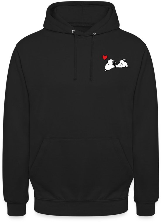 Spreadshirt Peanuts Snoopy In Love Love Heart Chest Motif