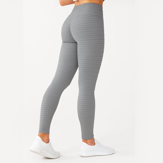 IMPULSE PLUS SIZE Anti-Cellulitis Legging voor Dames maat XL grijs Rough Radical fitness crossfit gym training — afbeelding 5