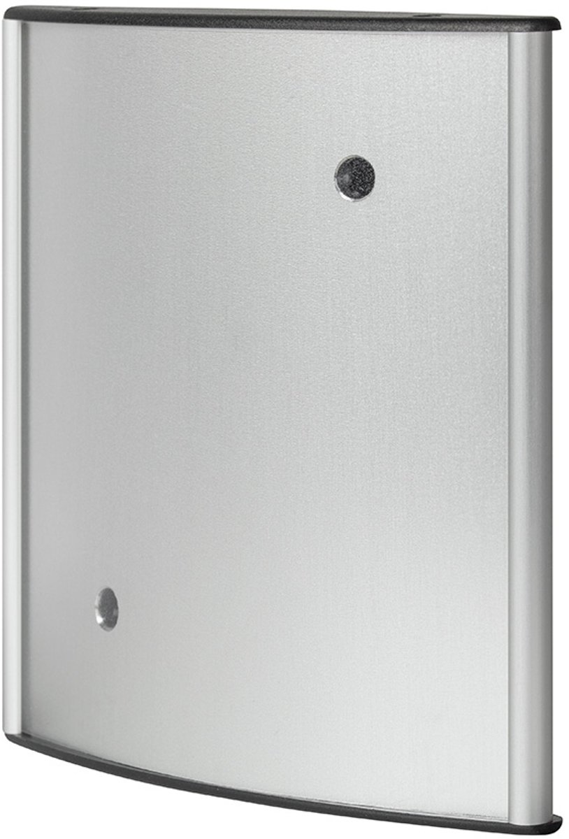 Deurbordje „Pisa“ - Zwart - 150x150 mm (B x H)