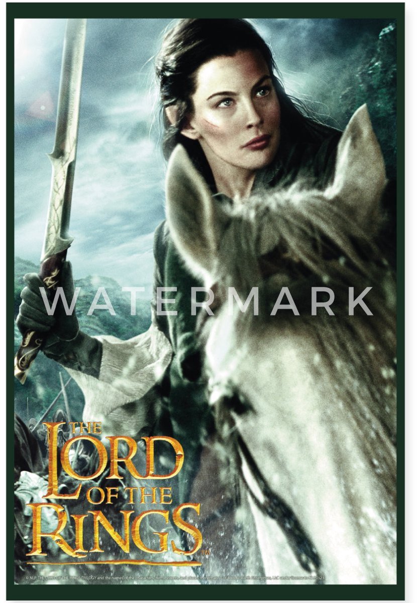 The Lord Of The Rings Arwen Op Asfaloth Poster 60x90 cm