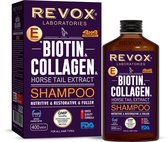 Revox Shampoo Biotin & Collagen – Verzorgend & Herstellend – Voor voller haar – 400 ml