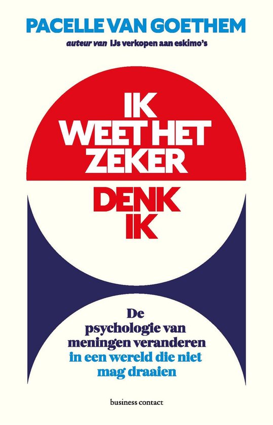 Ik weet het zeker, denk ik - cover