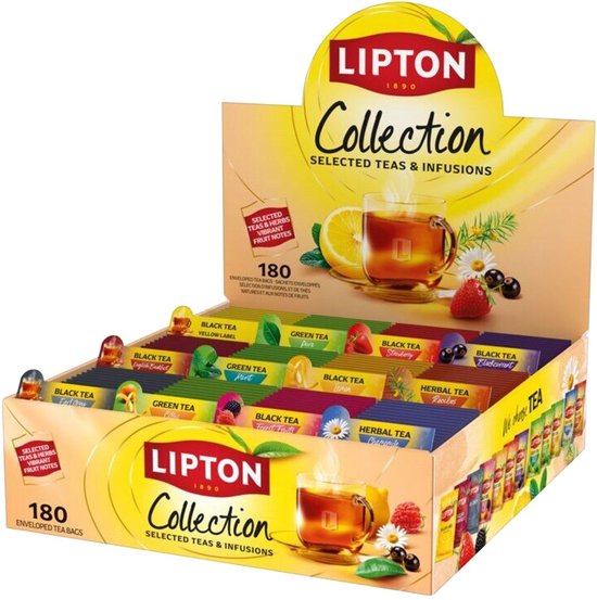 Lipton Feel Good Selection Thee Assortimentsdoos - 180 zakjes - NL