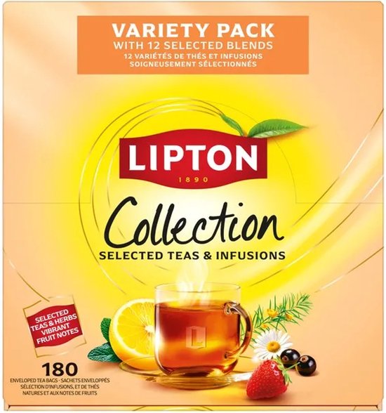 Lipton Feel Good Selection Thee Assortimentsdoos - 180 zakjes - NL