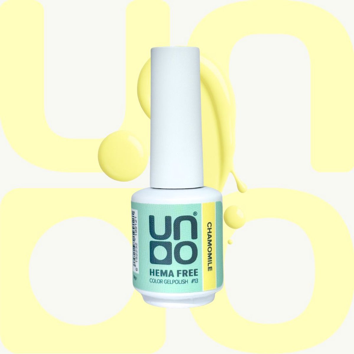 UNO Color Gel Gellak - HEMA‑vrij – Chamomile (lichtgeel) - Langhoudend - 10ml