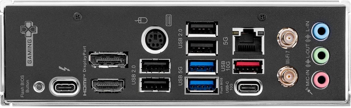Msi Z890 Gaming Wifi - Moederbord - Atx - Socket Lga 1851 - Intel Z890 - Ddr5 - - afbeelding 4